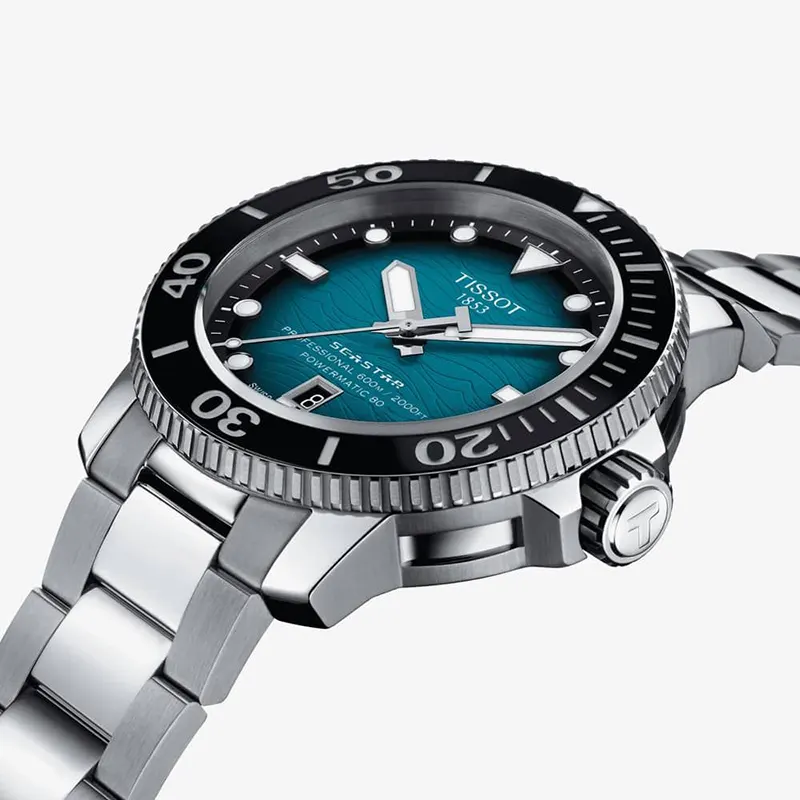 Tissot Seastar 2000 Professional Swiss Powermatic Men's Watch- T120.607.11.041.00